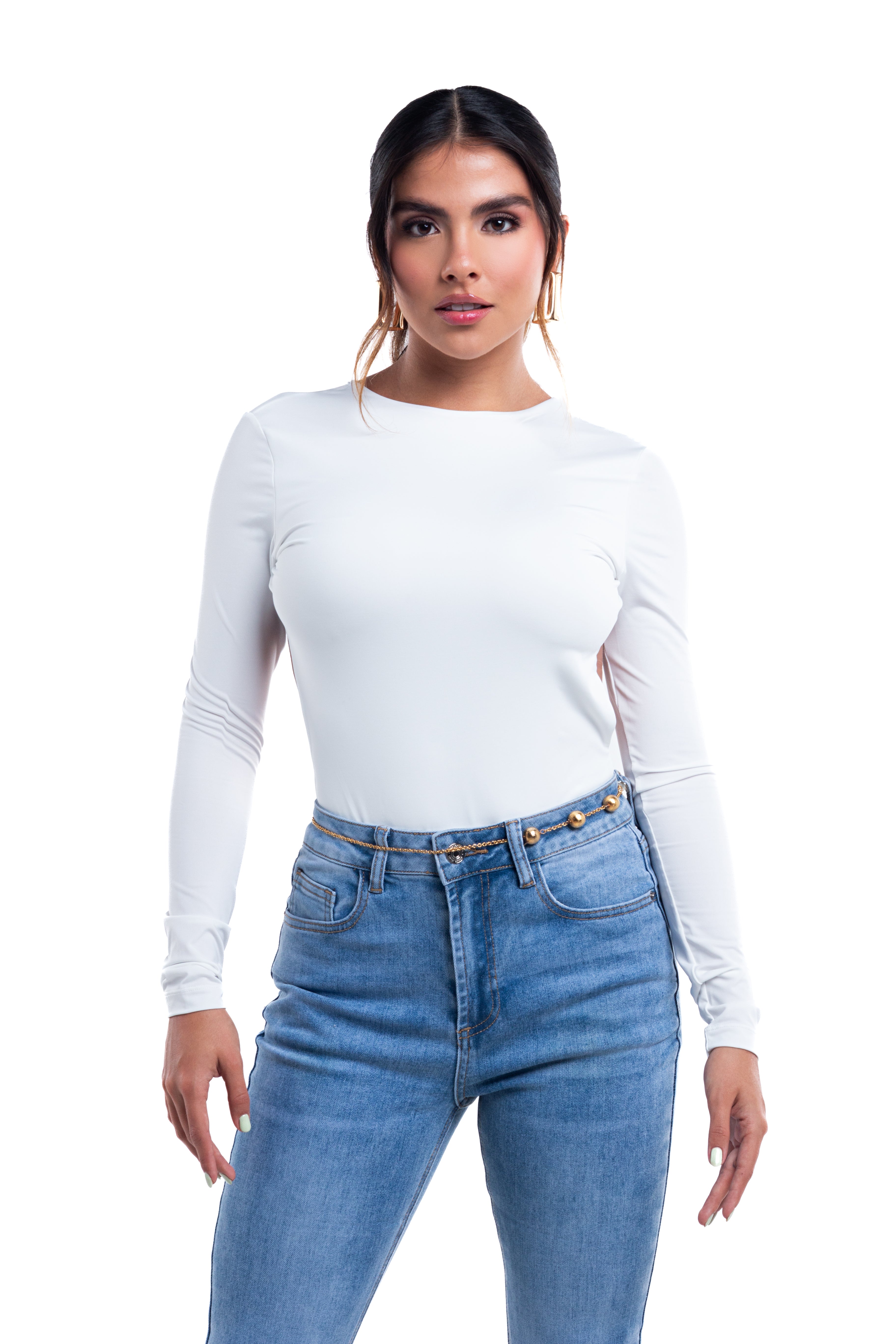 Jeans flare sin bastilla